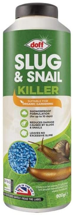 DOFF SLUG & SNAIL KILLER ORGANIC GARDENING PELLETS 800G + 120G EXTRA