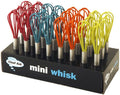 CHEF AID CUTE RETRO COLOURFUL MINI WHISK - ASSORTED COLOURS (MAY VARY)