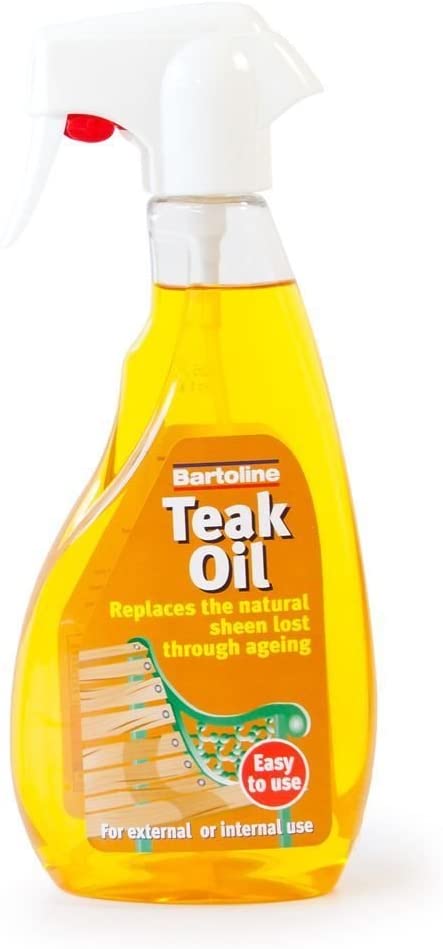 BARTOLINE TEAK OIL READY TO USE TRIGGER SPRAY 500ML