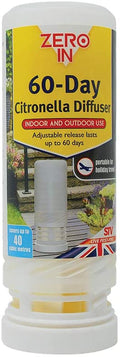 ZERO IN 60 DAY CITRONELLA DIFFUSER PORTABLE INSECT CONTROL