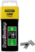 STANLEY 1-TRA709T 14MM HEAVY-DUTY STAPLE 1000 PIECES