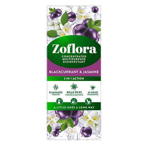 ZOFLORA 3 IN 1 ANTI BACTERIAL DISINFECT CLEANER 500ML - BLACKCURRANT & JASMINE