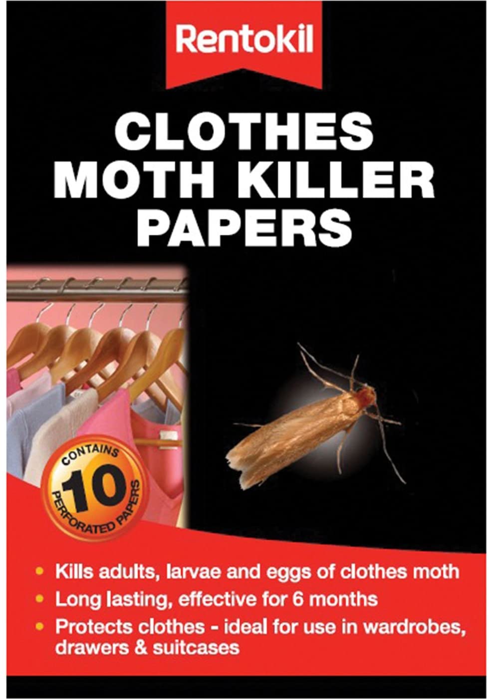RENTOKIL PEST CONTROL MOTHKILLER STRIPS 10 PK