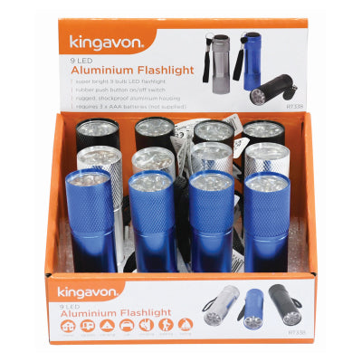 KINGAVON 6 LED ALUMINIUM FLASHLIGHT