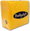 BULKY SOFT 2PLY 4 FOLD NAPKINS 33CM X 33CM 100/PK - YELLOW DARK