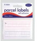 COUNTY PARCEL LABELS SELF ADHESIVE - PACK OF 12 LABELS