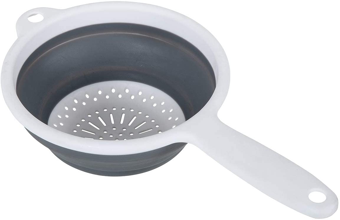 ADDIS POP & STORE SMALL COLLAPSIBLE COLANDER WITH HANDLE 6.5"