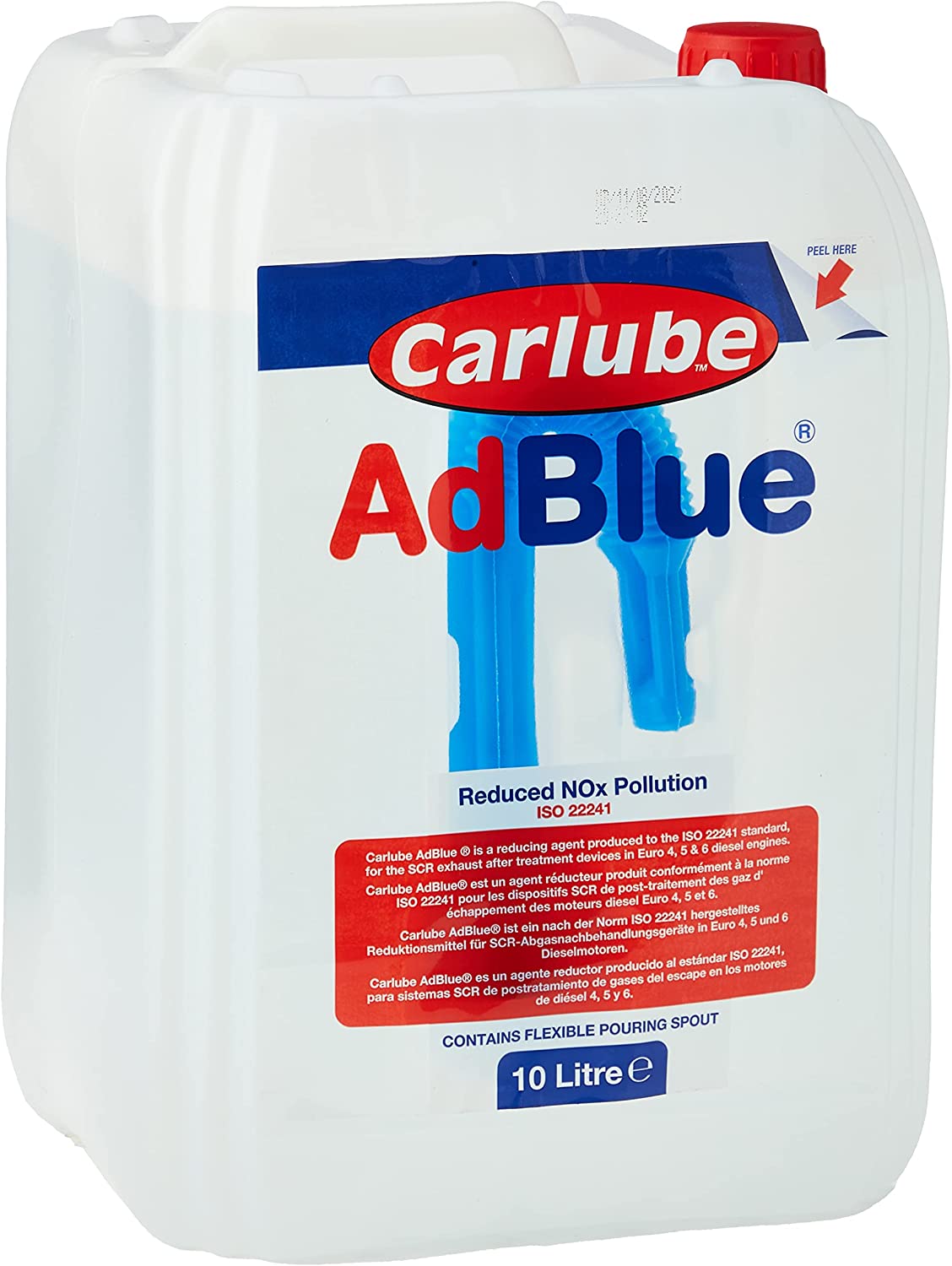 CARLUBE ADBLUE 10LTR WITH EASY POUR SPOUT