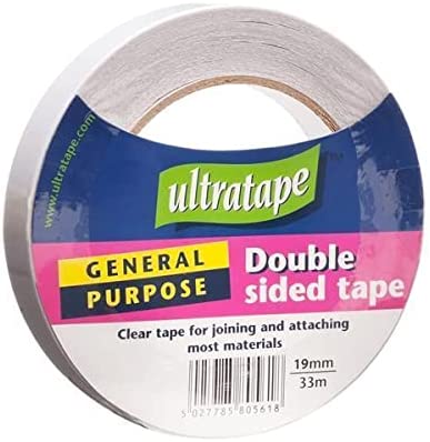 ULTRATAPE DOUBLE SIDED TAPE 19MM X 33M