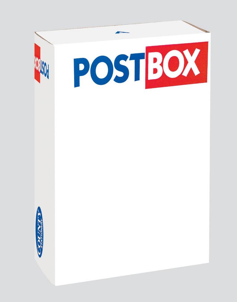 COUNTY SMALL DEEP POST MAILING BOX 275MM X 190MM X 100MM