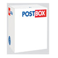 COUNTY EXTRA LARGE POST MAIL BOX 500MM X 410MM X 210MM
