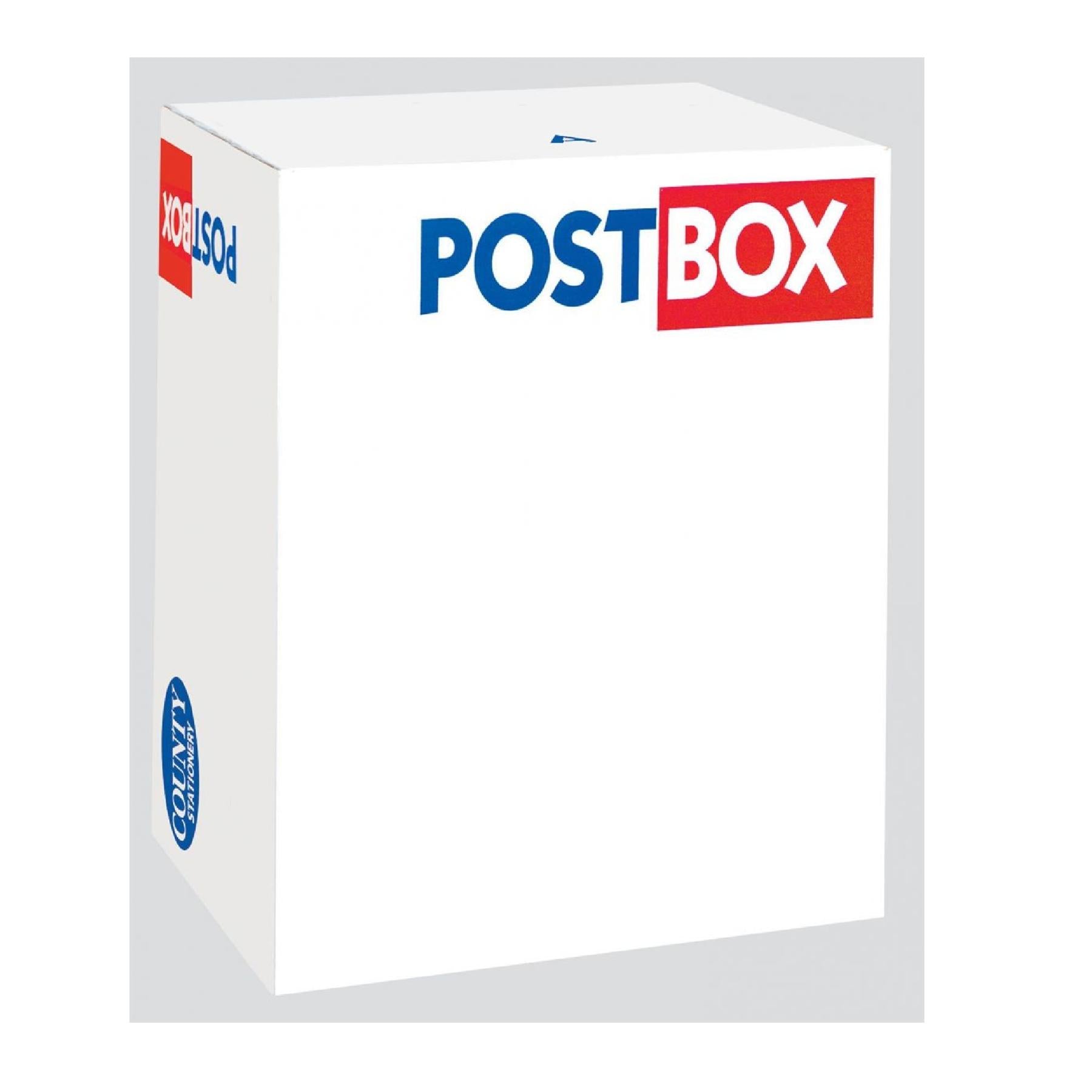 COUNTY EXTRA LARGE POST MAIL BOX 500MM X 410MM X 210MM