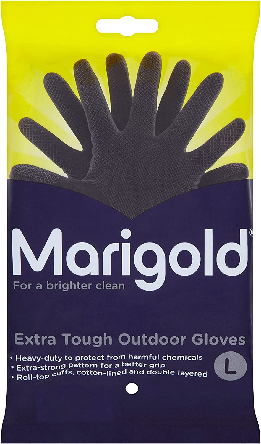 LARGE MARIGOLD EXTRA TOUGH OUTDOOR GLOVES SINGLE PAIR