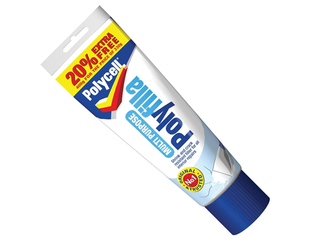 POLYCELL MULTI PURPOSE POLYFILLA READY MIX TUBE 330GM + 20% EXTRA FREE