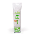 ECO 360 DRWASTRING KITCHEN BIN LINERS 30L 20/PK (COMPATBLE WITH BRABANITA & SIMPLEHUMAN)