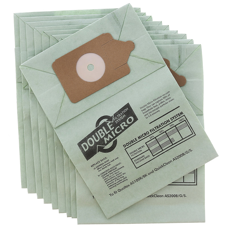 QUALTEX NUMATIC HENRY VACCUM PAPER BAGS 10/PK