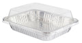 FOUR SEASONS SERVING FOIL DISH WITH LID 336MM X 271MM X 65MM (DEEP)