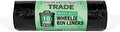 ELITE SUPER HEAVY DUTY BLACK REFUSE SACKS / BIN BAGS 10/PK