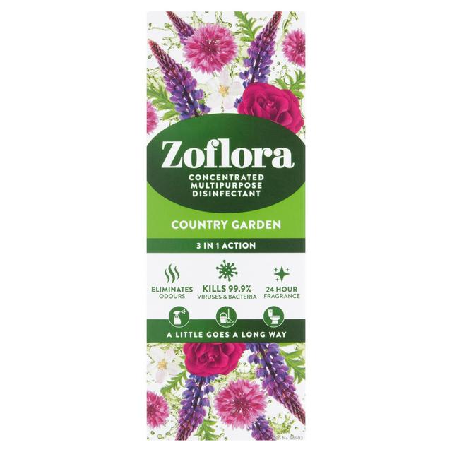 ZOFLORA CONCENTRATED DISINFECTANT COUNTRY GARDEN 120ML