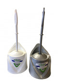 ACACIA PLASTIC TOILET BRUSH WITH HOLDER