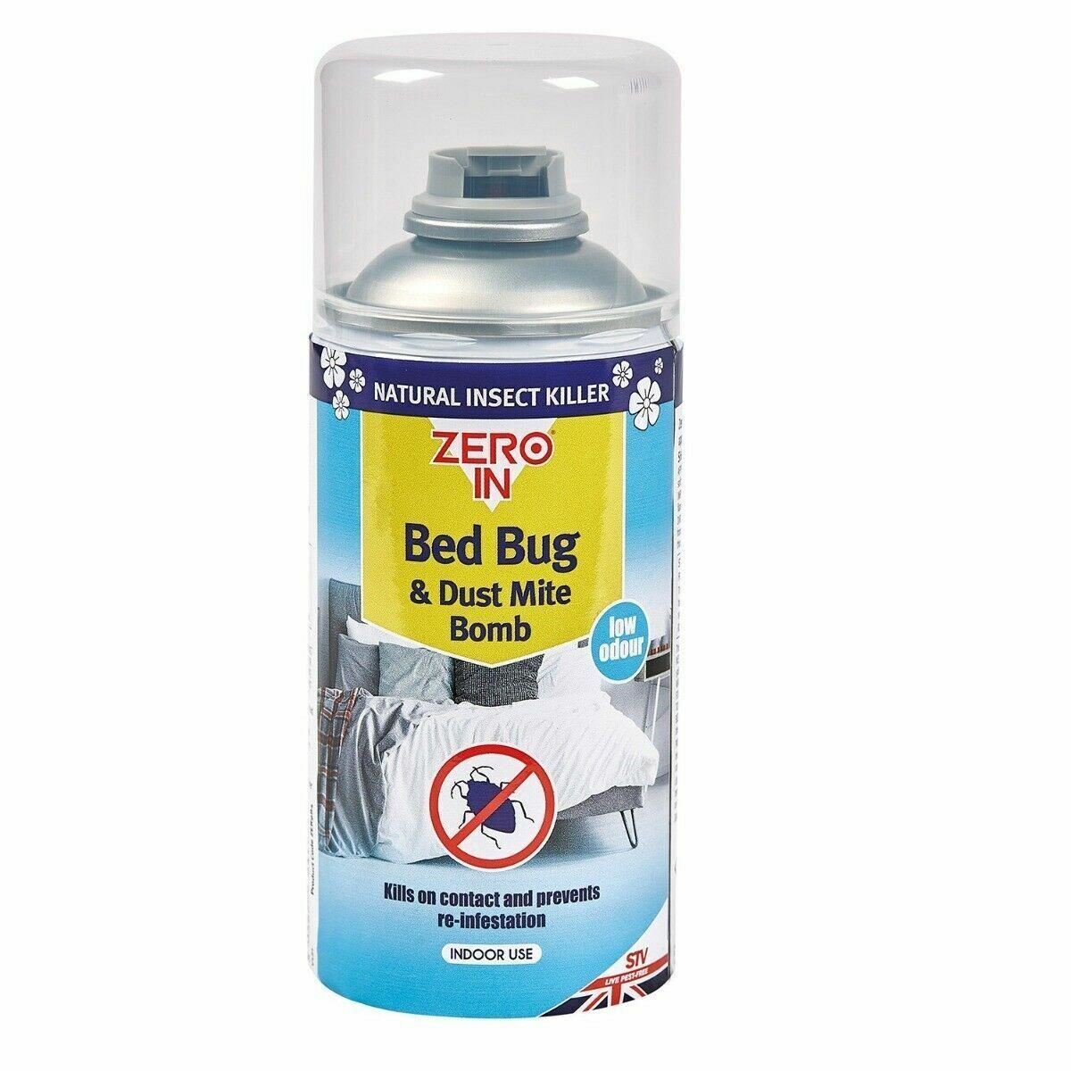 ZERO IN BED BUG & DUST MITE BOMB 150ML