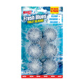 AIRPURE MIGHTY BURST FRESH BLUES TOILET BLOCKS 6/PK