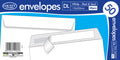 COUNTY DL WHITE PEEL AND SEAL ENVELOPES 50/PK