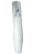 WHITE SINGLE WALL PAPER HOT / COLD DRINK 50 CUP (284ML / 10OZ)