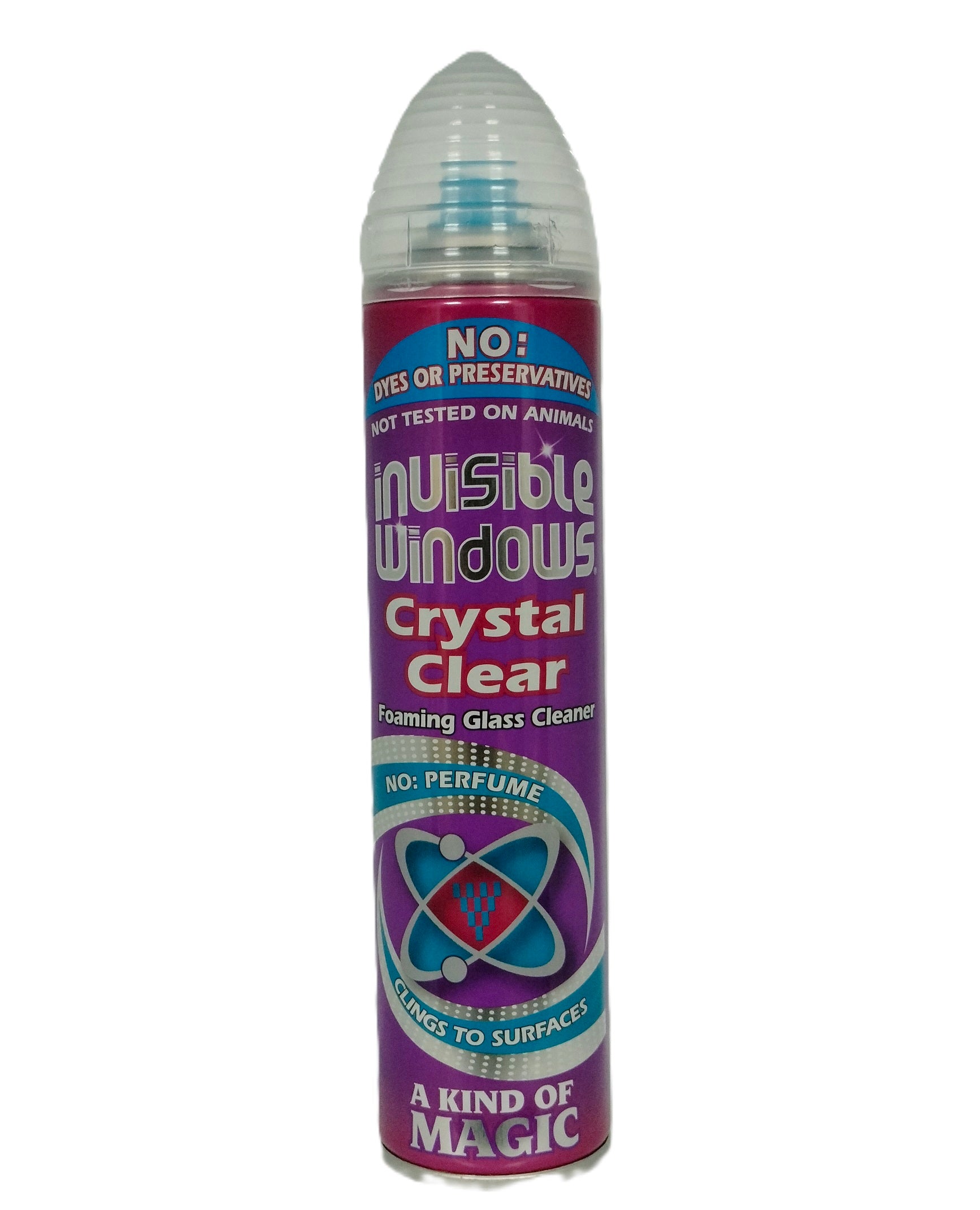 ARISTOWAX INVISIBLE WINDOWS CRYSTAL CLEAR FOAMING GLASS CLEANER 300ML