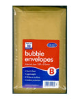 COUNTY GOLD BUBBLE ENVELOPES B 120MM X 215MM 10/PK