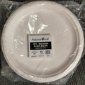 NATURAL LEAF BAGASSE BIODEGRADABLE PLATE 10" / 25CM 50/PK