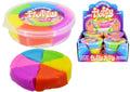 ASSORTED RAINBOW FLUFFY PUTTY / SLIME 168GM