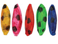 ASSORTED COLOUR DEFLATED PVC FOOTBALL