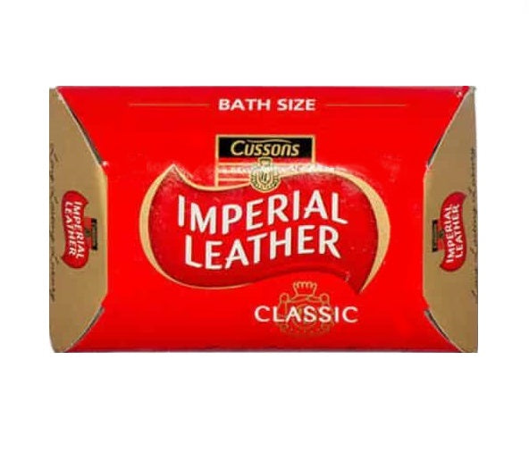 IMPERIAL LEATHER CLASSIC LONG LASTING LUXURY SOAP 115GM 4/PK