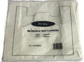 PUMA WHITE LARGE HI-TENSILE VEST CARRIER BAGS 28 X 43 X 53CM 100/PK