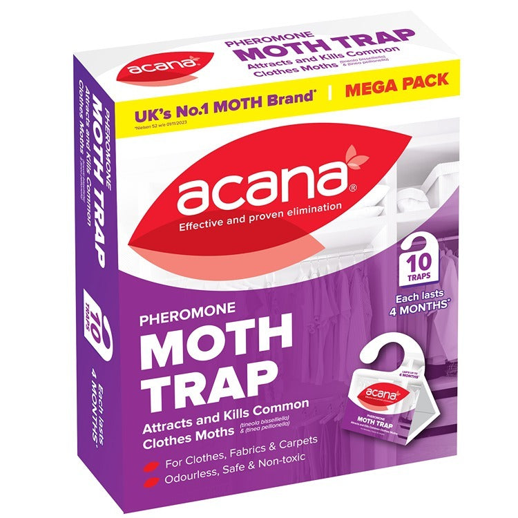 ACANA CLOTHES MOTH KILLER TRAP 10/PK