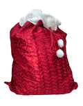DELUXE GIANT CHRISTMAS / XMAS SANTA SACK 77CM X 60CM SGNT (I.E. STOCKING IDEAL PRE...