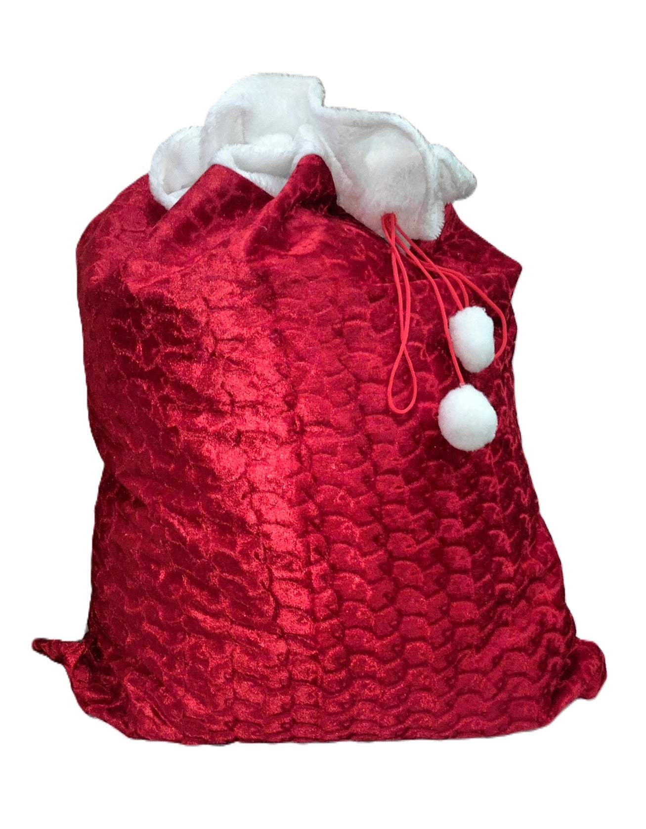 DELUXE GIANT CHRISTMAS / XMAS SANTA SACK 77CM X 60CM SGNT (I.E. STOCKING IDEAL PRE...