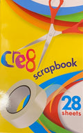 21 X 29.7CM SCRAP BOOK WITH COLOURING PAGES