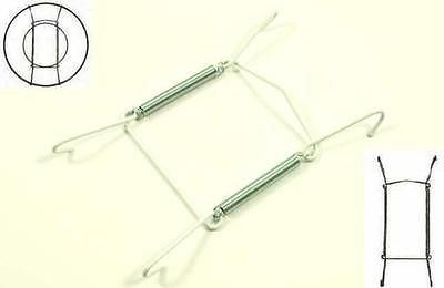 WIRE SPRING PLATE WALL HANGER HOLDERS STAND MEDIUM NO. 2 7.5 - 11 - 1 PC