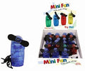 TRANSPARENT COLOUR FANS- 4 ASSORTED COLOURS (ONLY ONE SUPPLY)