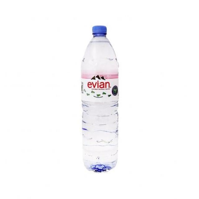 EVIAN BOTTLE WATER