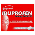 GALPHARM IBUPROFEN TABLETS - 16`S