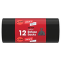 JACK`S 12 TIE-TOP REFUSE SACKS LARGE (CASE OF 15)