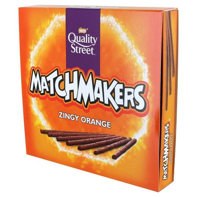 QUALITY STREET NESTLE MATCHMAKERS ZINGY ORANGE