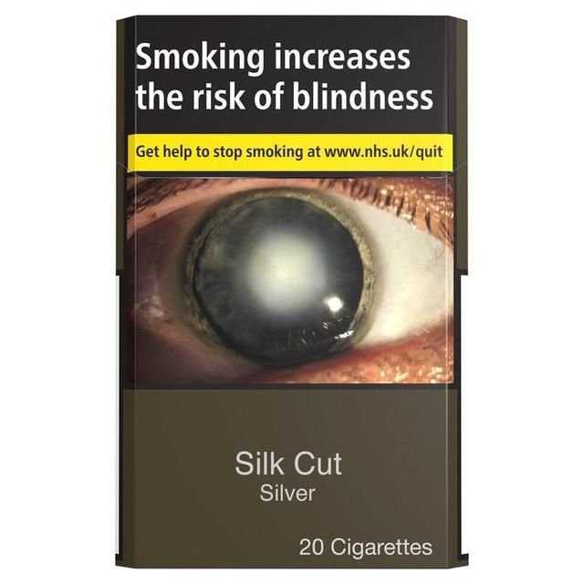 SILK CUT SILVER CIGARETTES