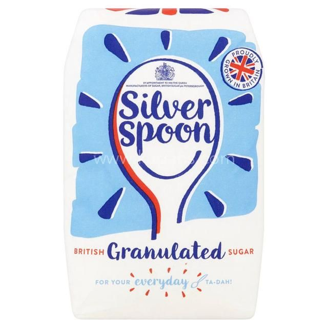 SILVER SPOON BRITISH GRANULATED SUGAR - 1KG