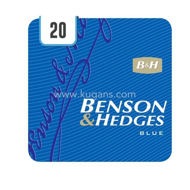 BENSON AND HEDGES BLUE 20 CIGARETTES