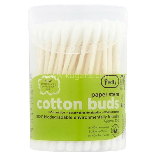 PRETTY PAPER STEM COTTON BUDS