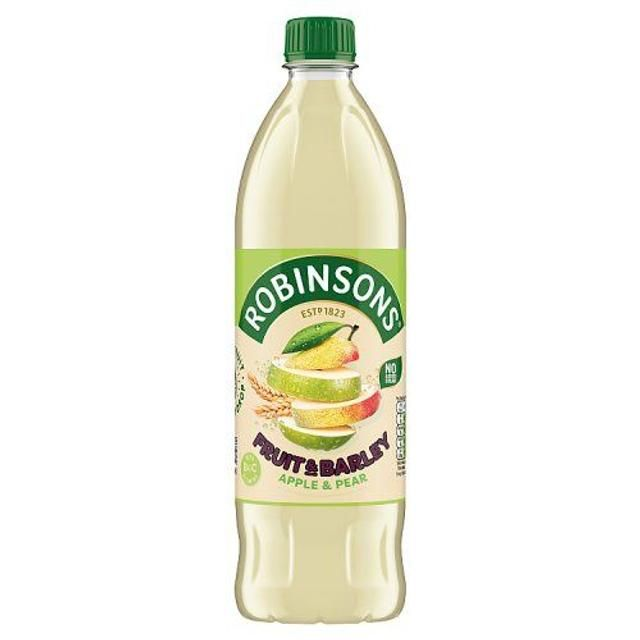 ROBINSON`S FRUIT & BARLEY WITH VITAMINS APPLE & PEAR SQUASH 1L